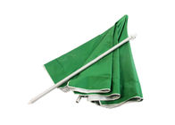 Tejido de poliester cercano abierto de las extremidades de metal del manual portátil del parasol de playa proveedor