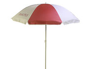 Tejido de poliester portátil modificado para requisitos particulares de las costillas del parasol de playa del diseño del logotipo 3.00m m proveedor