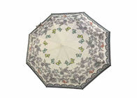 Durable pliegue el paraguas, poliéster plegable de la prenda impermeable del paraguas del golf proveedor