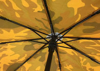 El paraguas plegable automático modificado para requisitos particulares, dobla costillas ausentes del metal del paraguas proveedor