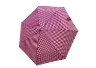 El OEM pliega el paraguas, metal plegable de los paraguas del uno mismo con el eje de la fibra de vidrio proveedor