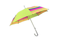 Paraguas flexible colorido de la manija de J, ultravioleta anti del paraguas recto de la manija proveedor