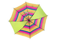 Paraguas flexible colorido de la manija de J, ultravioleta anti del paraguas recto de la manija proveedor