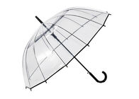 Flexibilidad de alta resistencia de la manija del paraguas en forma de cúpula largo del claro a prueba de viento proveedor