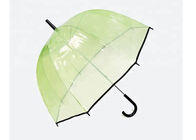 Paraguas de la lluvia del plástico transparente de la tela del Poe, auto transparente del paraguas de la bóveda abierto proveedor