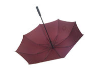 Tela a prueba de viento del poliéster/de la pongis del paraguas grande del golf de la protección de lluvia proveedor