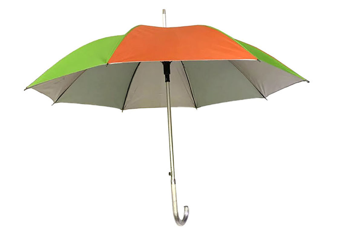 Superficie del paraguas de la manija de la protección J de Sun cubierta con la capa de plata del pegamento proveedor