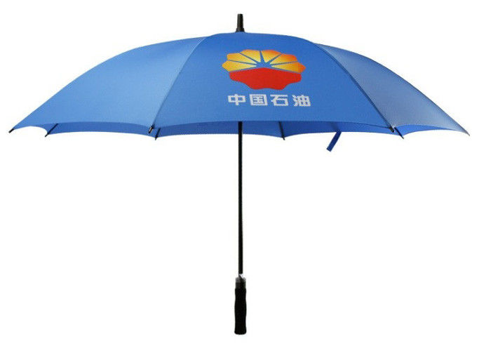Paraguas a prueba de viento azules del golf, resistente de agua promocional de los paraguas del golf proveedor